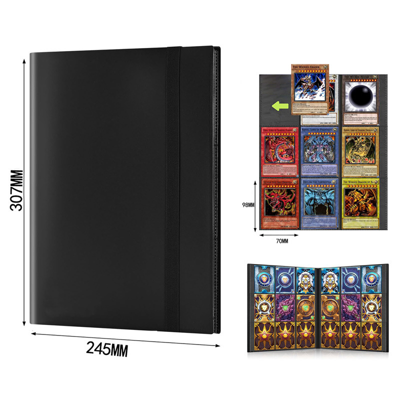 9-grid strap card book large capacity 360 card star game card book animation Baokemeng Altman collection card book