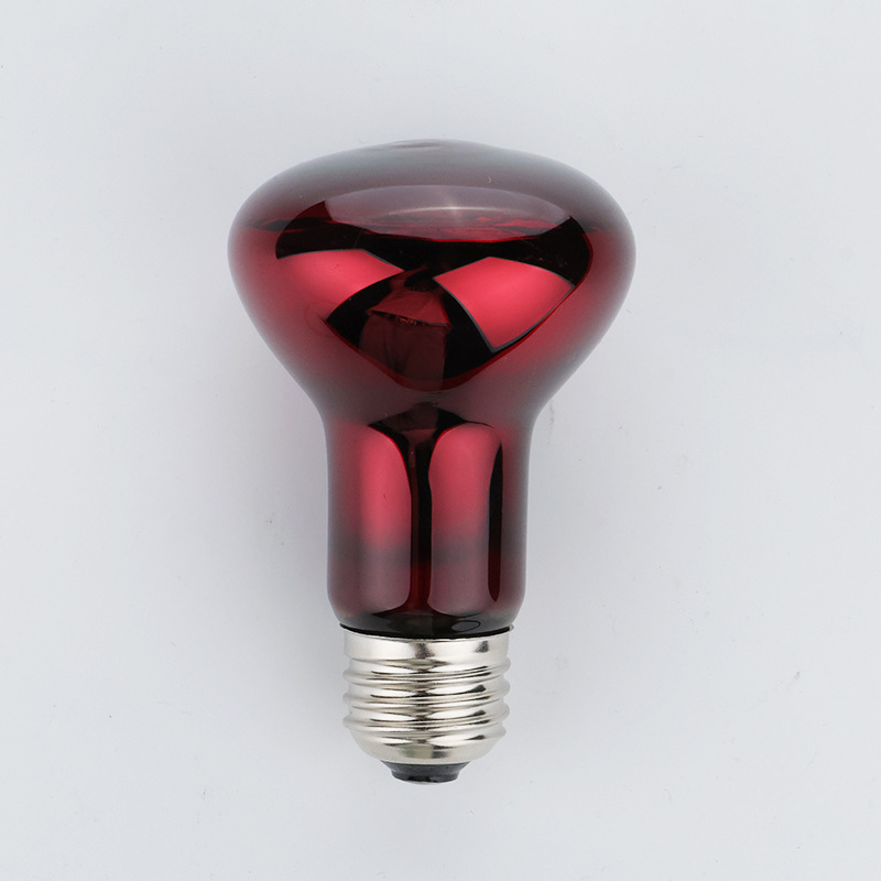 Far Infrared Lamp Reptile Pet Heating Bulb R63 50W/60W/75W/100W