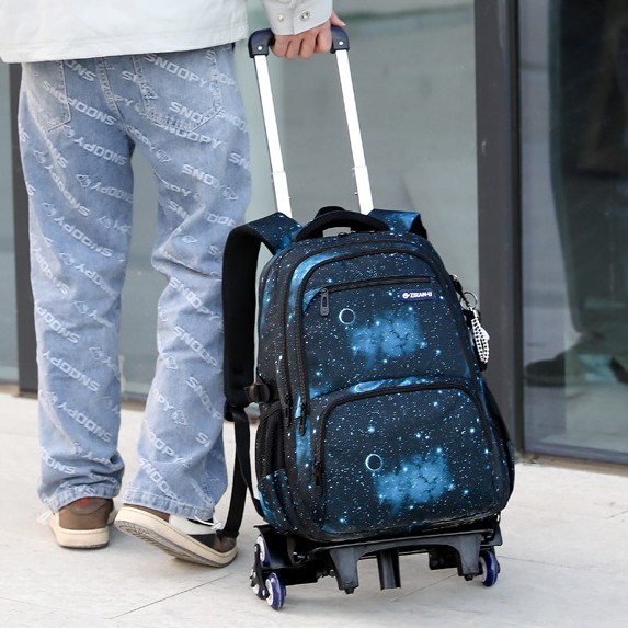 Естественная рыба рюкзак для средней школы три предмета тележка большой вместимости многоуровневый рюкзак для студентов