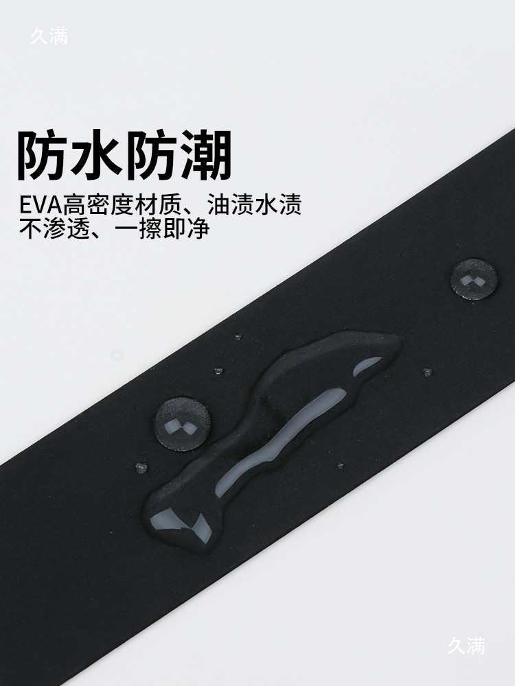 Anti-Collision Strip Single-Sided Adhesive Eva Black Sponge Anti-Collision Soft Bag Silicone Foam Table Edge Corner Protection