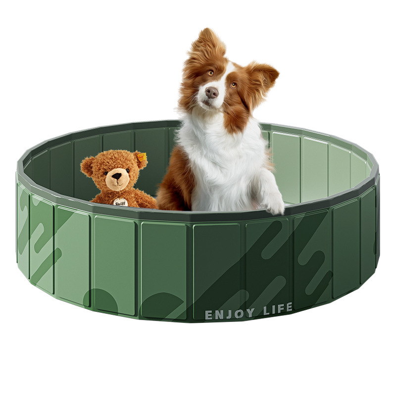 Amazon Pvc Pet Pool Portable Storage Foldable Dog Bathing Pool Outdoor Animal Swimming Pool in Stock