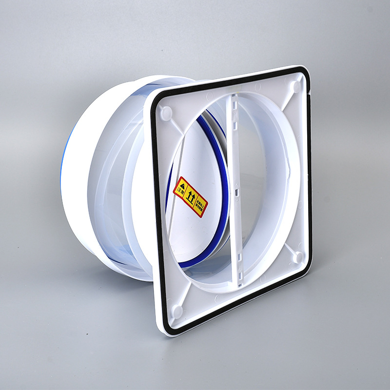 Factory kitchen range hood flue multi-caliber check valve ventilation accessories smoke exhaust fast no return kitchen check valve