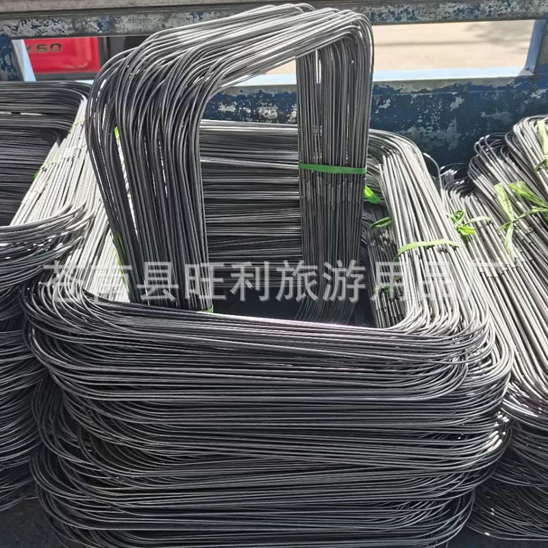 Customized Luggage Square Galvanized Square Wire Storage Basket Steel Wire Bending Circle Carbon Steel Wire Source Factory