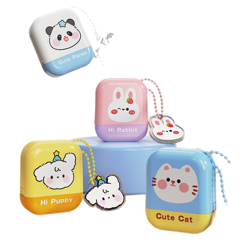 Acrylic Kidsren's Clothing Seal Material Cartoon Name Seal Cute Pet Photosensitive Kidsren's Cute Name Clothing Seal