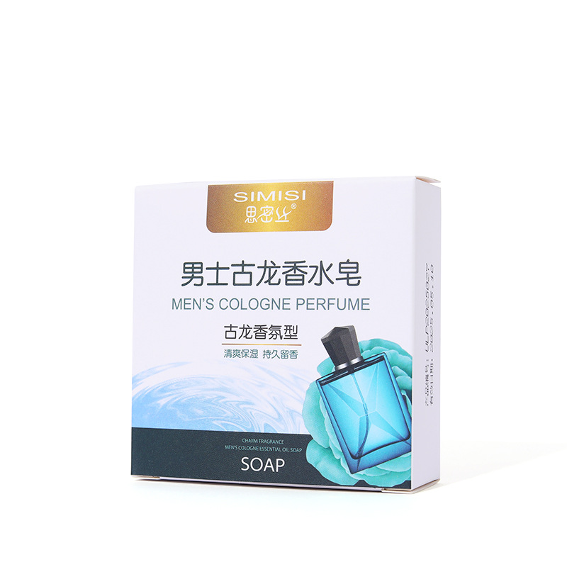 [Simi Silk] Men's Cologong Soap Perfuse Soap Handmade Soap Cleaning and Moisturizing 80G 100G