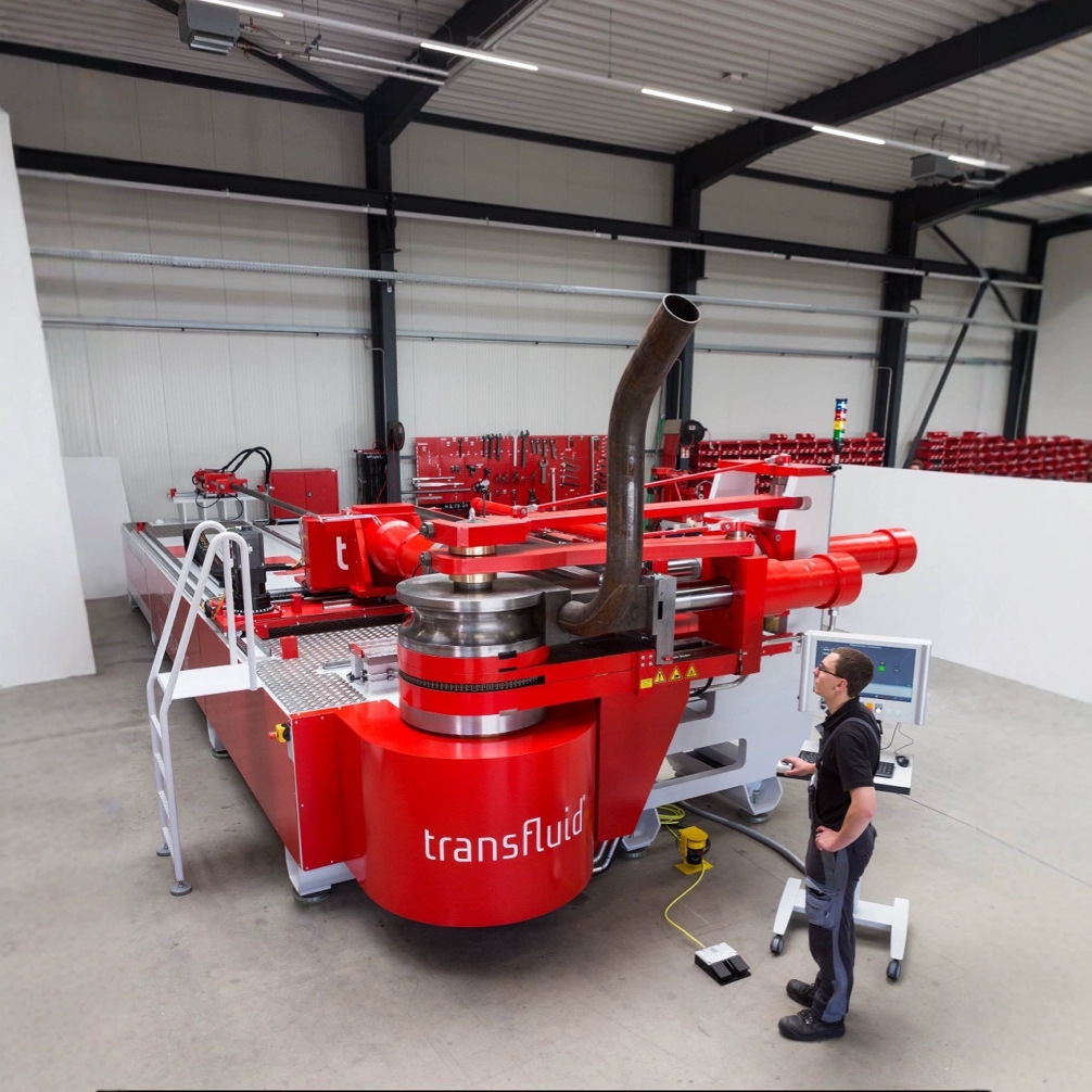 Cnc Pipe Bender Heavy Duty 168mm 219mm Stainless Steel Pipe Carbon Steel Pipe Bending Machine Fully Automatic