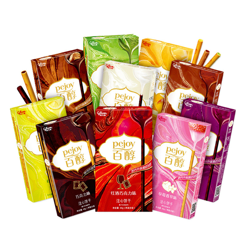 Gree high alcohol 48g heart-injection biscuit coating chocolate flavor sandwich biscuit bar casual snack wholesale