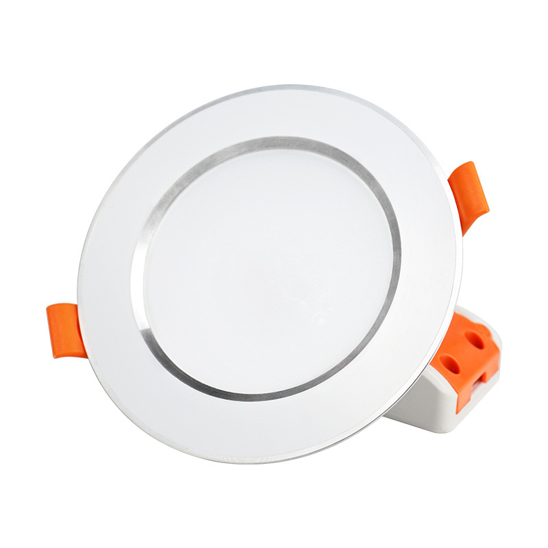 Led Downlight Ceiling Light Embedded 6W Dual-Color Surface Diameter 105 Opening 7-9cm Living Room Ceiling Downlight