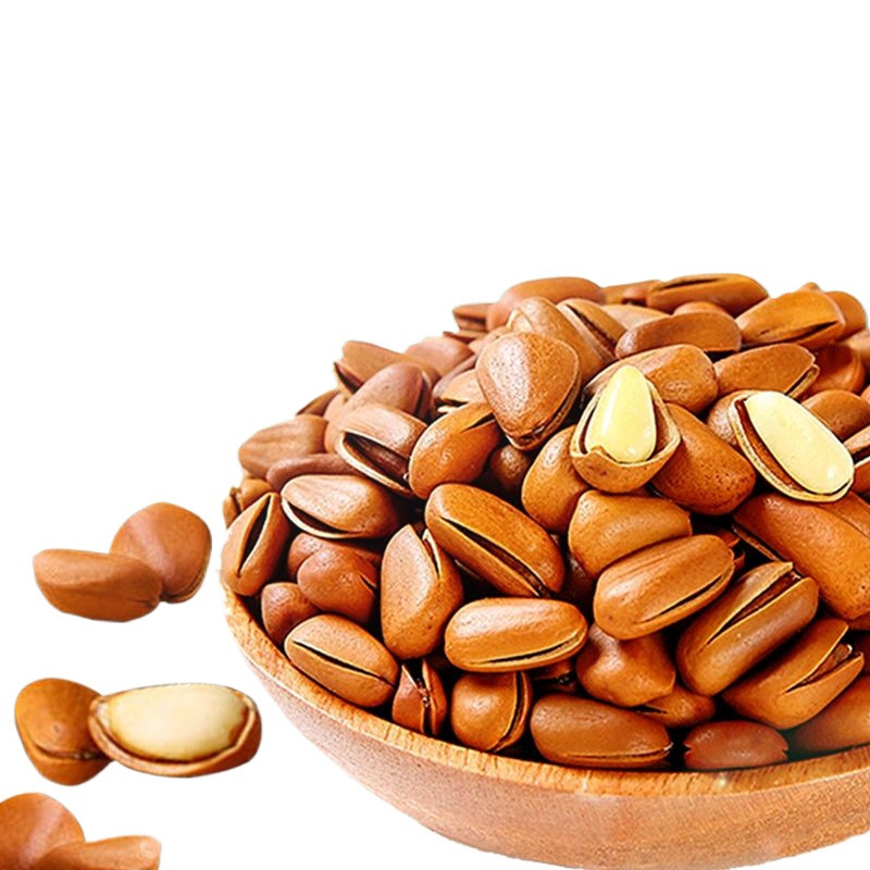 25 Years New Stock Northeast Red Pine Nuts Extra Large Kernels Bagged Net Content 500g Northeast Pine Nuts Original Flavor Pine Nuts Wholesale