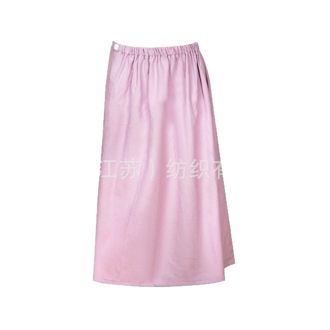 Pure Cotton Gemstone Plaid Bath Skirt, Pure Cotton Hotel Dressing Gown, Universal for All Seasons, Five-Star Hotel, High-End Hotel Exclusive