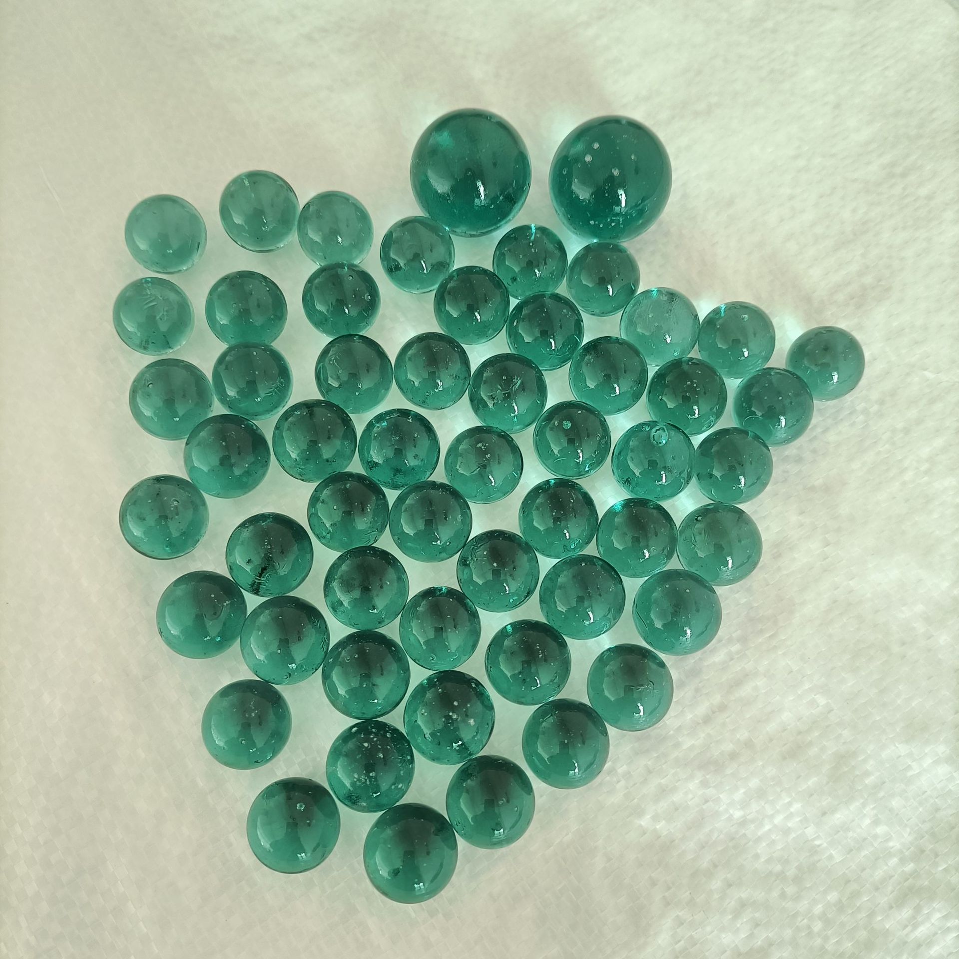 Manufacturer Wholesale Green Glass Marbles Kidsren's Game Console 14mm 16Mm19Mm Game Console Dedicated Bullet