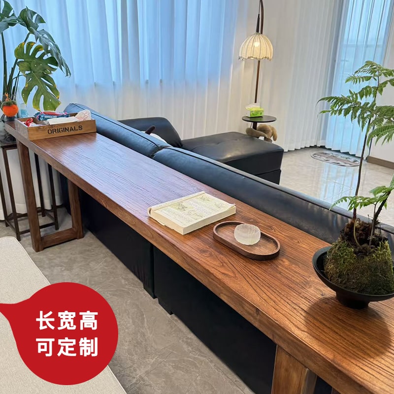 Старый ясень массивный письменный стол бревенчатая столешница чайный стол обеденный стол длинный стол бар большой столешница