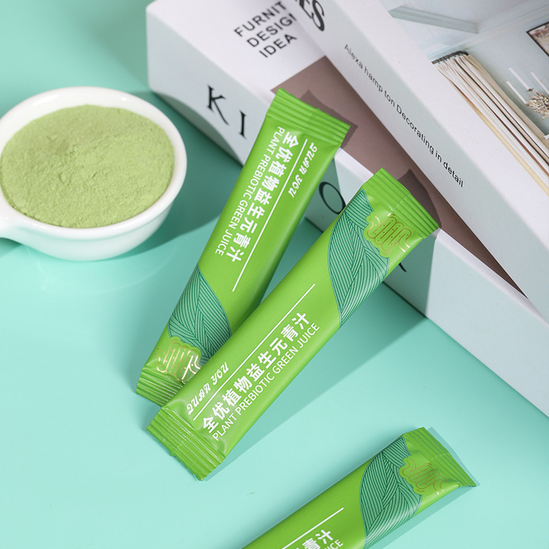 Plant prebiotics green juice meal replacement powder solid drink all-excellent plant prebiotics green juice wholesale TikTok delivery