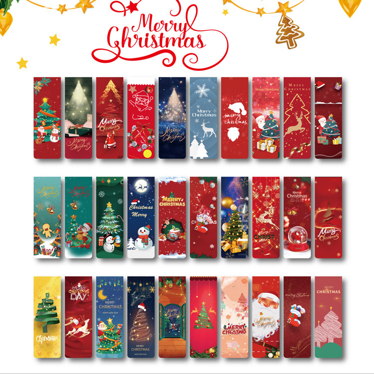 Amazon Magnetic Bookmark Hot Christmas Magnetic Sticker Retro Cartoon Cute Unicorn Magnetic Sticker Wholesale