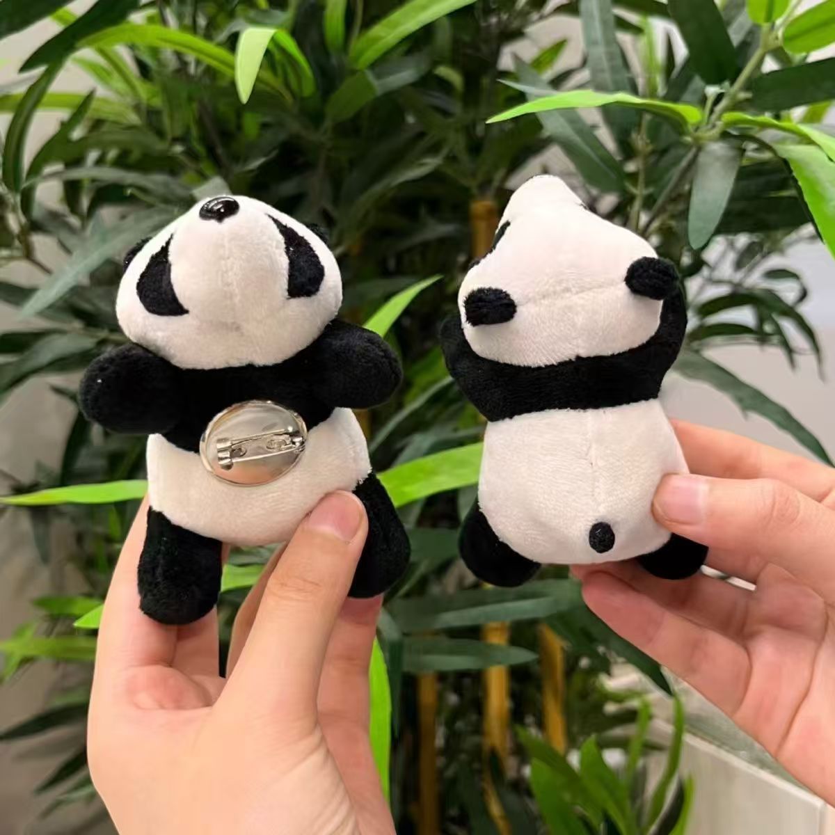 3D брошка панда, плюшевая игрушка панда, аксессуар в стиле Инстаграм, подвеска для рюкзака, популярный товар