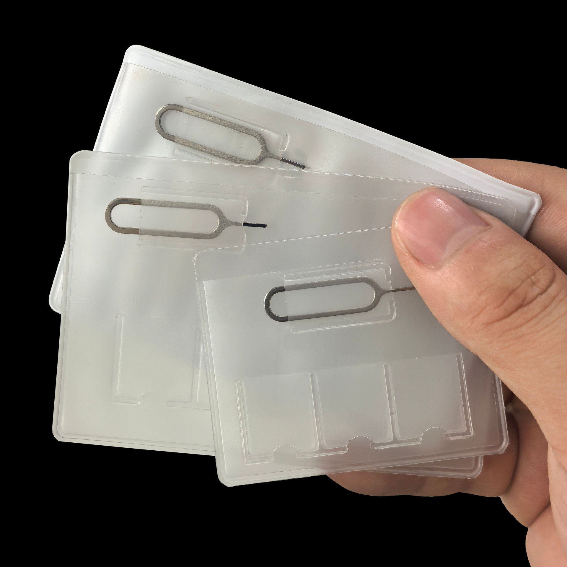 Phone Card Storage Bag, Mobile Phone Sim Card Holder, Microsim Card Storage and Card Removal Tool Portable Set, Multifunctional