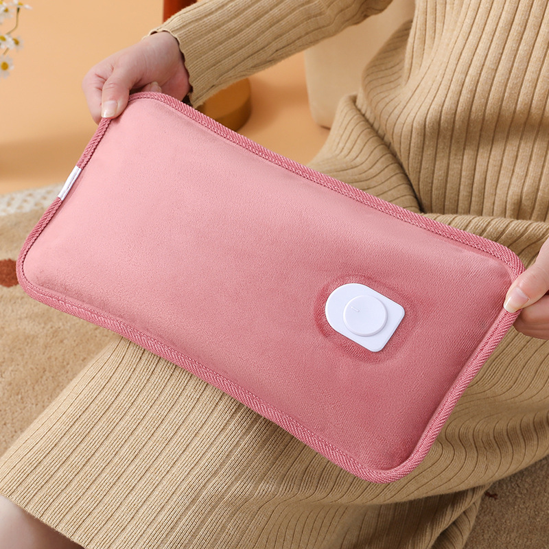 New rechargeable explosion-proof smart charging electric heater factory hot water bag hand warmer warm water bag lengthened inner explosion-proof