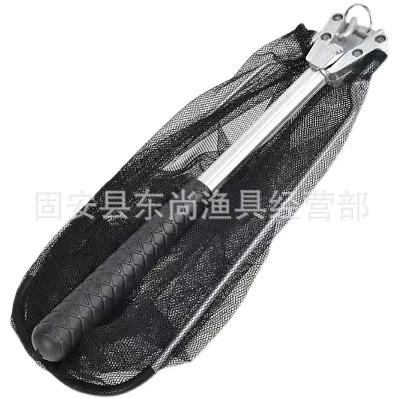 Luya fishing small size copy net ice fishing fly fishing stream fly horse mouth copy net copy net portable aluminum alloy fishing net