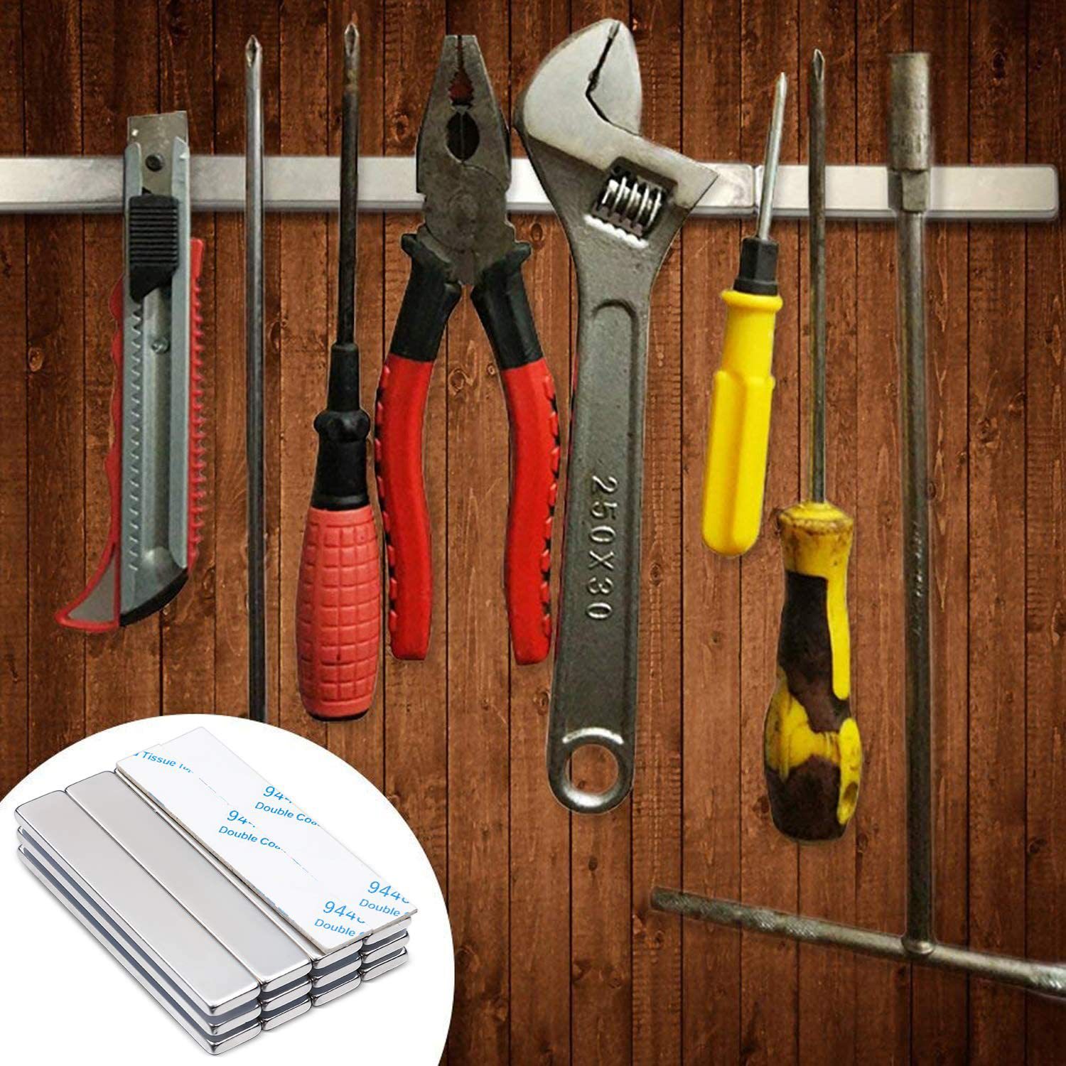 60x10x3mm Rectangular Magnet Magnet Magnet Strong Iron Boron Rare Earth Magnetic Piece Square Magnet Patch