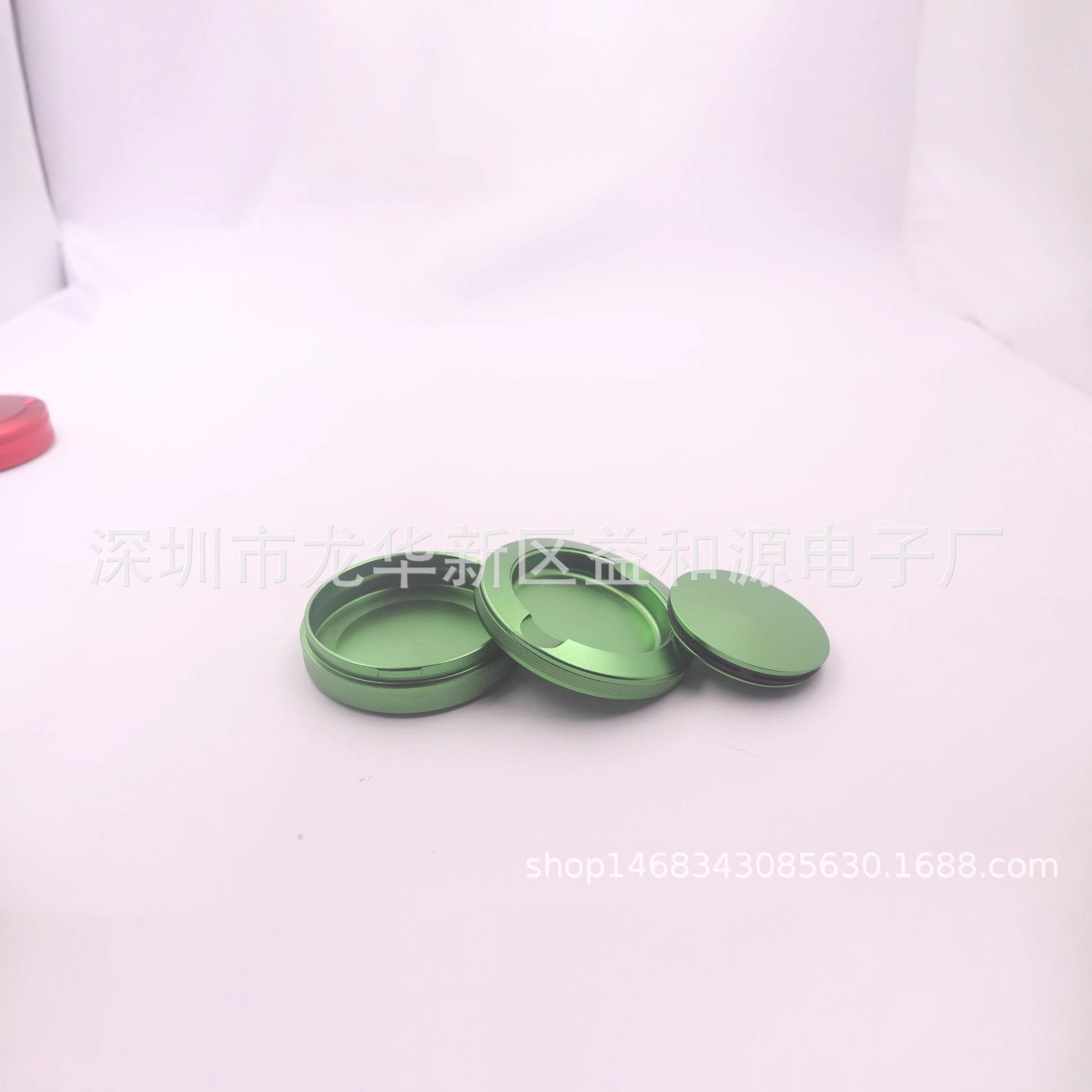 Amazon's Best-Selling 72mm 3-Layer Side Knurled Aluminum Alloy Snuff Box Threaded Model