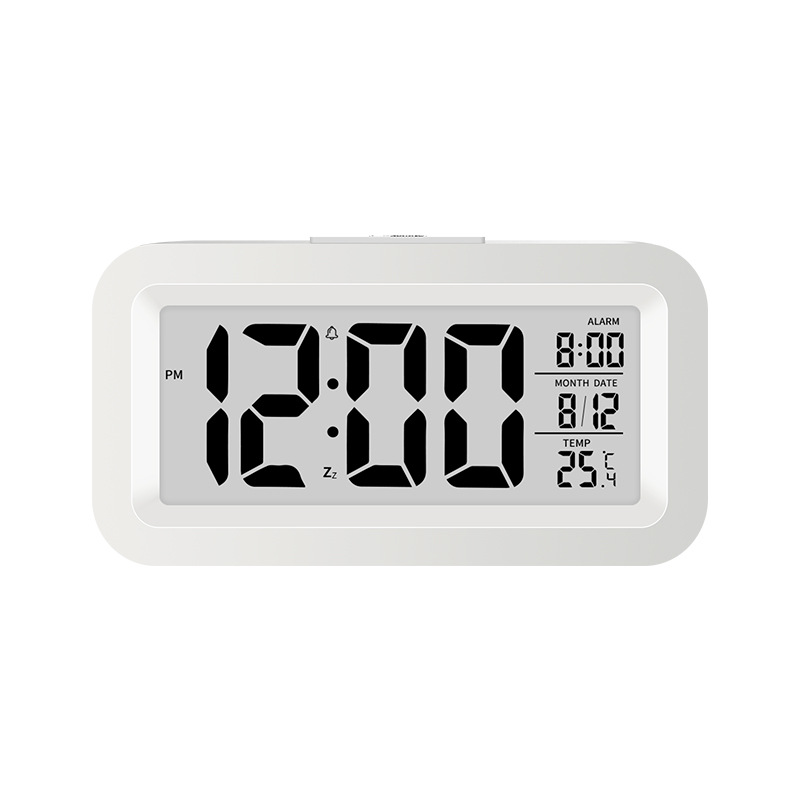 Large Volume Alarm Clock for Students to Wake Up, Simple Multi-Functional Bedside Bedroom Mini Small Electronic Clock