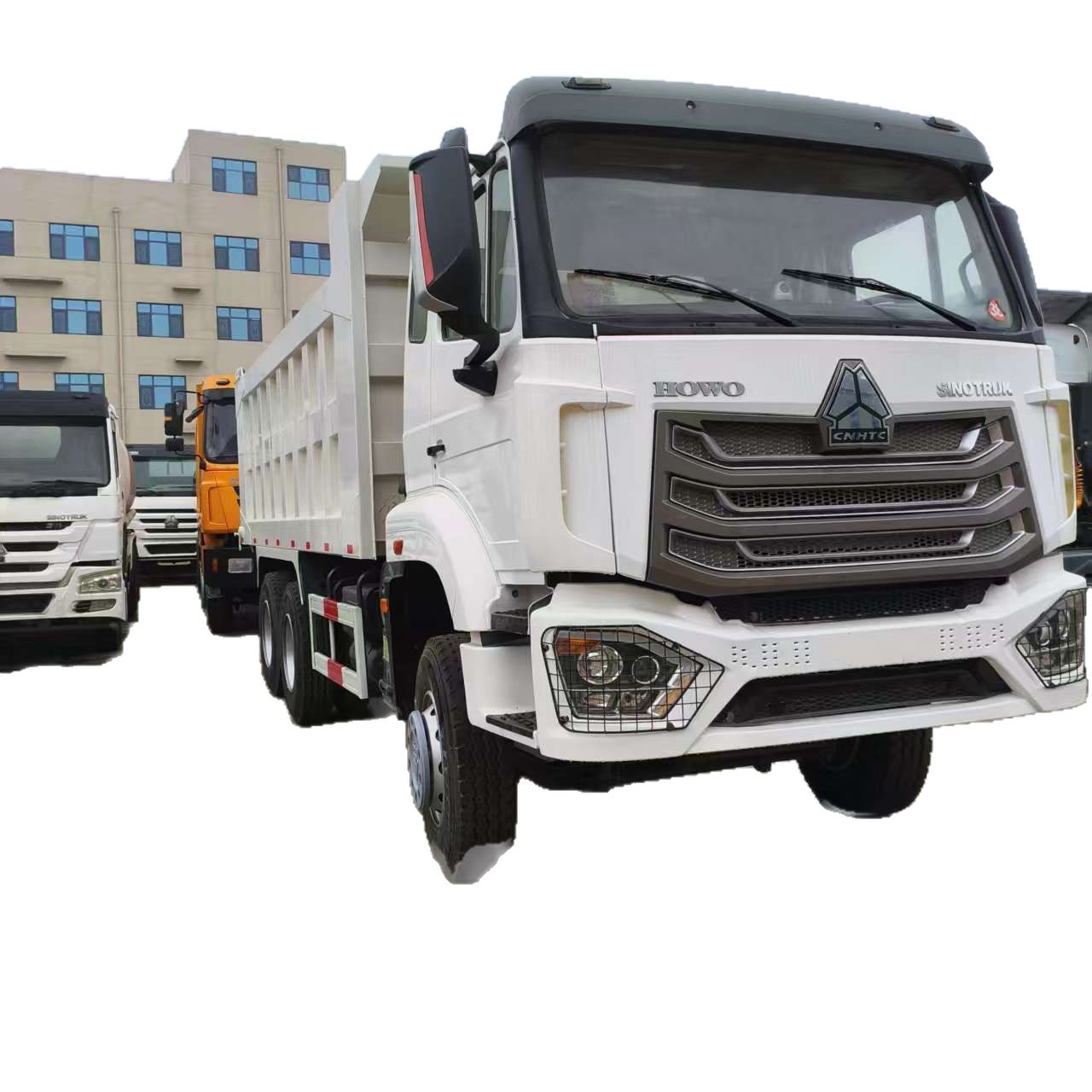 Sales of 99 New Howo Dump Trucks Equipped with Weichai Wp Series Engines Are Easy to Operate and Exported to Africa