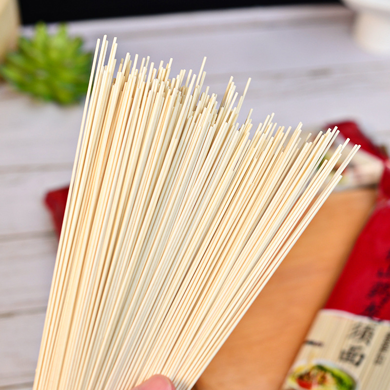 Iron Stick Yam Dragon Whiskers Noodles 250g Bagged Longevity Noodles Gift Noodles Whole Box Wholesale