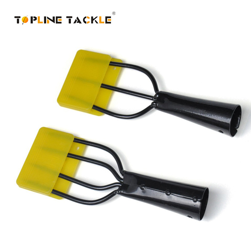 Гарпунная голова из пружинной стали с 3, 4, 5 зубьями, черная, колючая, для зимней рыбалки