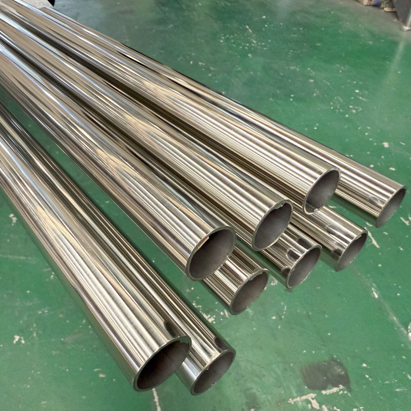 Laser Cutting 201 Stainless Steel Welded Pipe 304 Railing Handrail Tube Round Sandblasted 316L Stainless Steel Round Tube