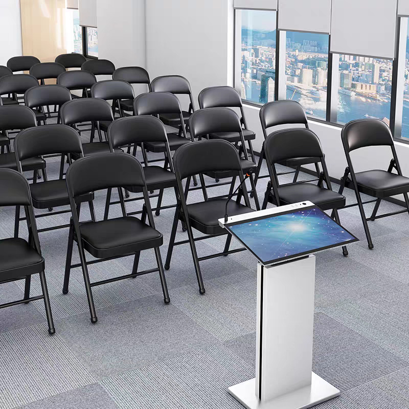 Household Folding Chair, Office Meeting Chair, Installation-Free Computer Chair, Simple Study Chair, Foldable and Easy to Store, Home Dining Chair