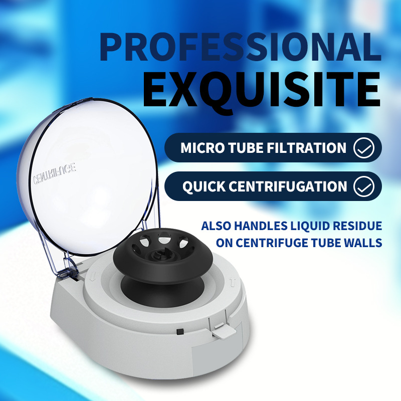 Mini centrifuge laboratory electric centrifuge small desktop low speed centrifuge ELF6 7000 rpm