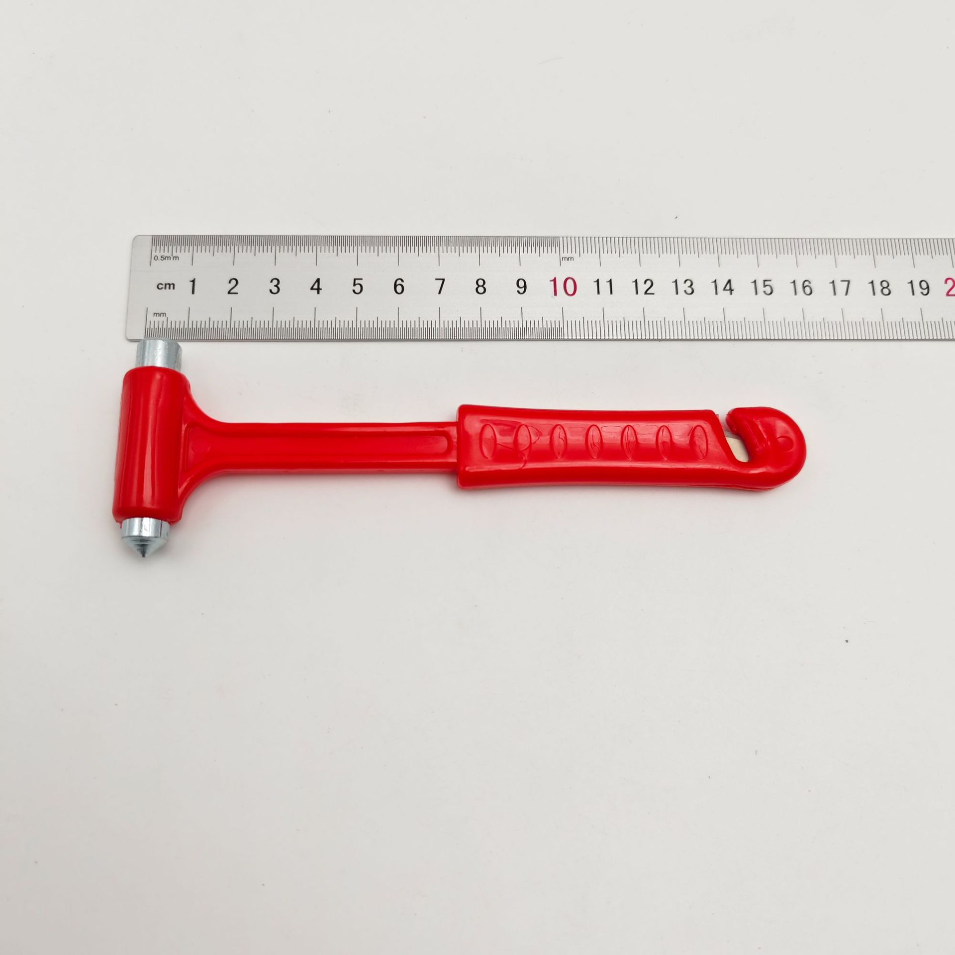 Car Two-in-one Safety Hammer Long Handle Solid Multi-functional Emergency Escape Hammer Car Mini Window Breaker Life-saving Hammer