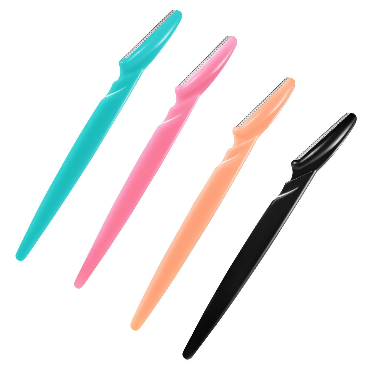 Длинный ручной нож для стрижки бровей Острый бритвенный нож Артефакт для стрижки бровей Инструмент для макияжа бровей