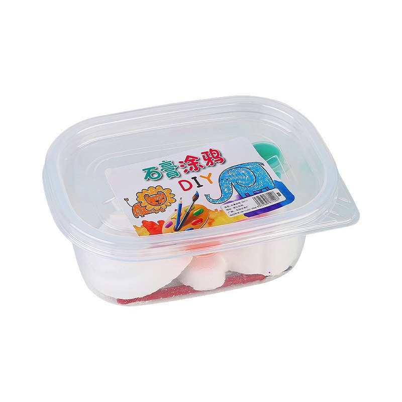 Children's DIY Coloring and Graffiti Toys, Creative Painting Set, Painted Plaster Dolls, Plaster Hand-Painted Models