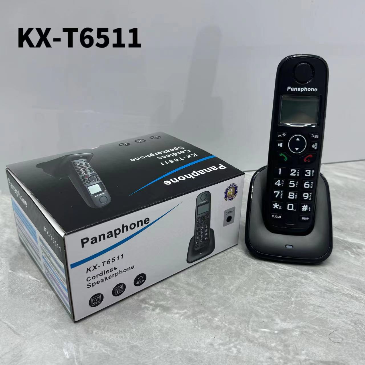 Telephone landline digital cordless handheld telephone English foreign language business office household cross-border manufacturers wholesale