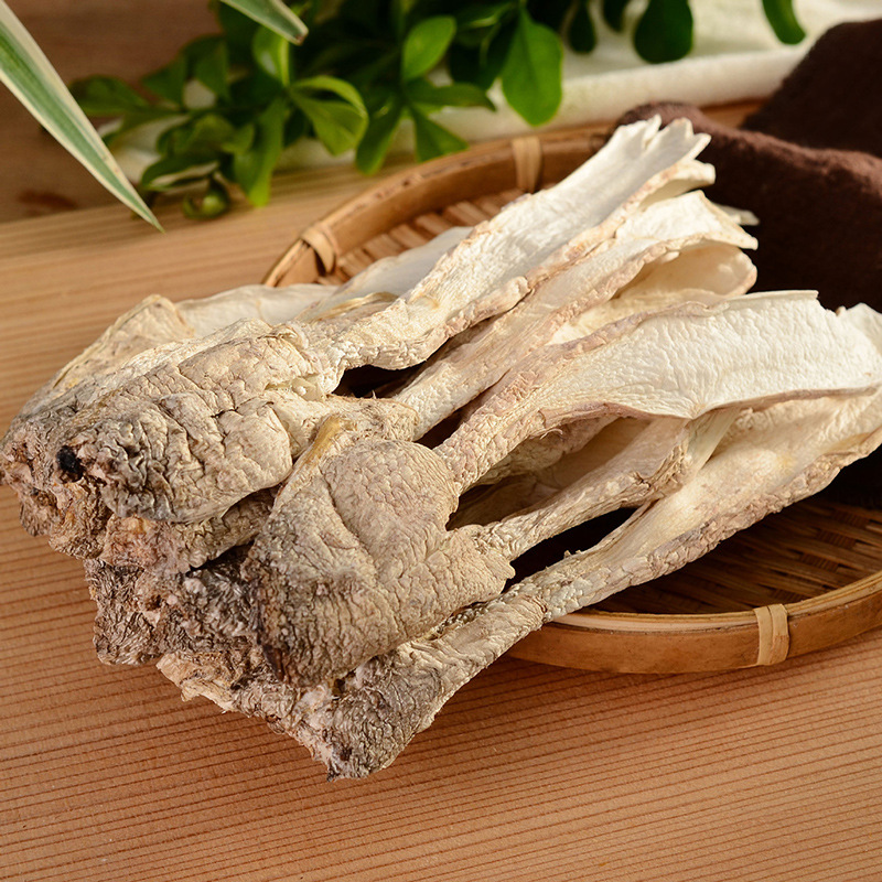 Farm Fresh Chicken Leg Mushroom Dry Goods 500g Clean and Sand-Free Chicken Leg Mushroom Edible Mushroom Dry Goods Manufacturer Wholesale