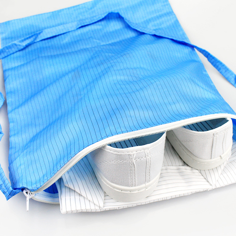 Wholesale single-layer zipper clean electric clothes storage bag double-layer washable dust-free room special satchel anti-static dust-free bag