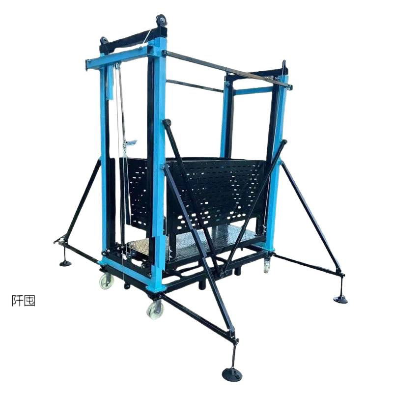 New Electric Scaffolding Mobile Lifting Platform Remote Control Construction Lift Decoration Folding Lift