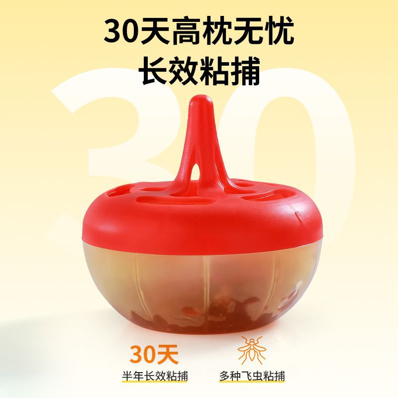 Japanese Fly-Killing Bait, Powerful Fly Medicine to Catch Small Flying Insects, Kitchen Indoor Fruit Fly Removal, Household Mosquito Killing Artifact