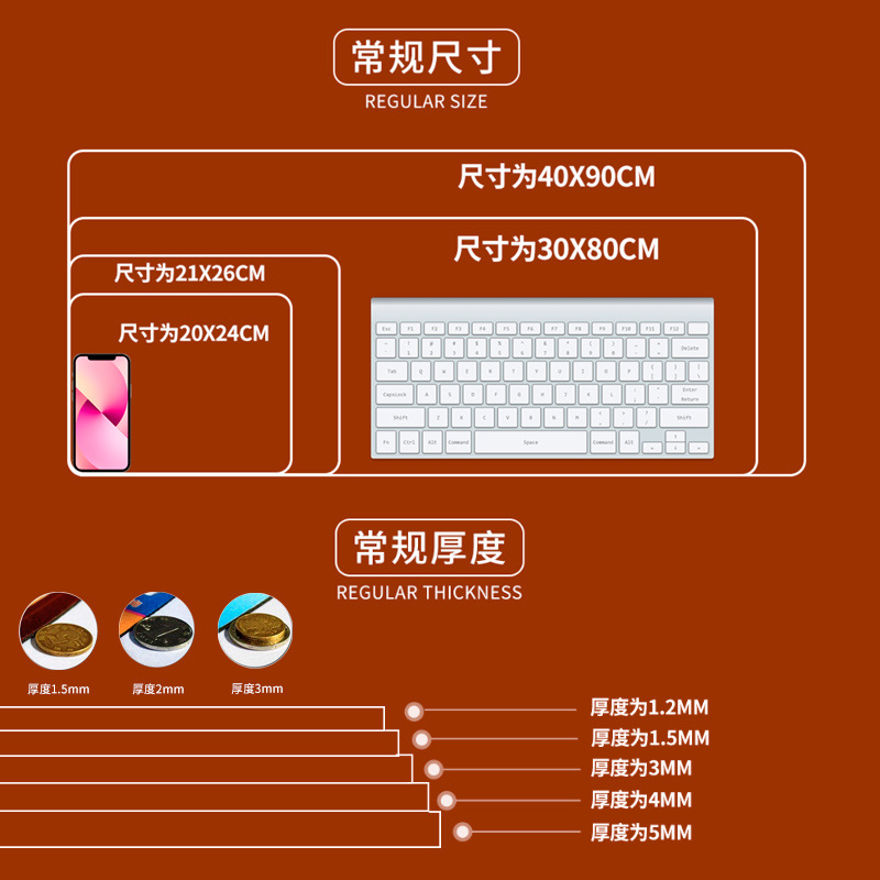 Source factory mouse pad custom creative advertising mouse pad wholesale free design rubber game lock edge mouse