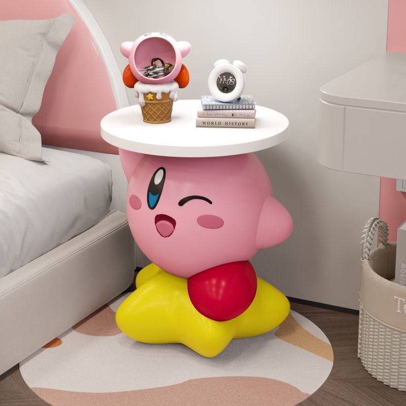 Children's Bedside Table Mini Small Home Bedroom 2024 New Creative Cream Style Side Table Replacement Coffee Table Popular