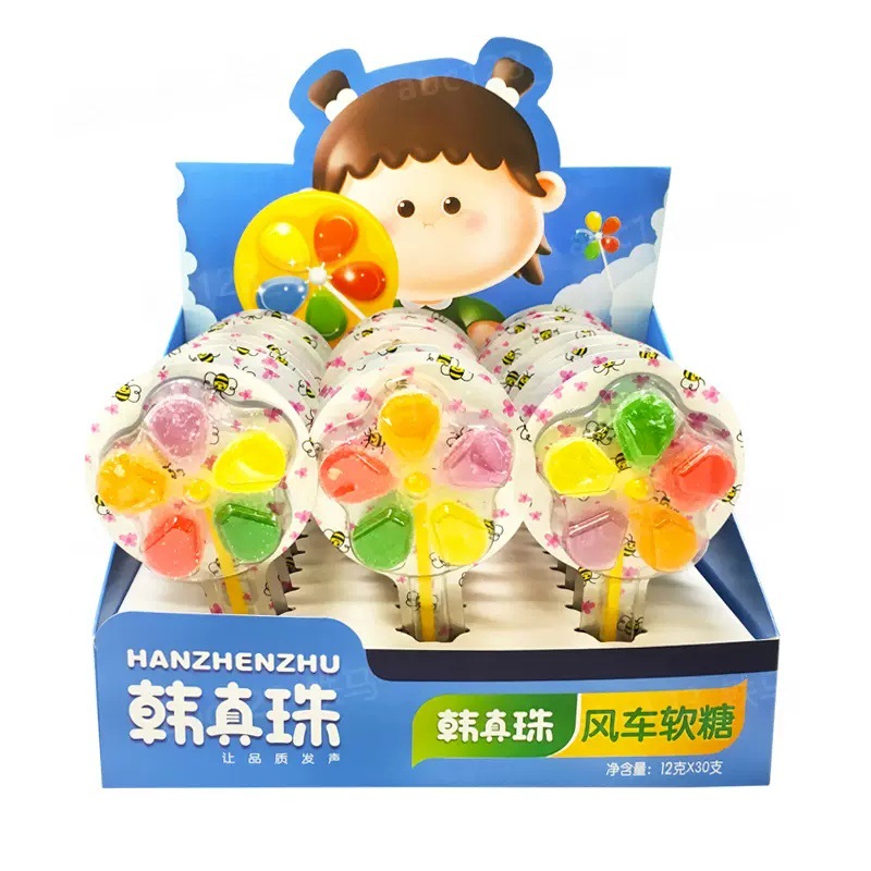 Han Zhenzhu Hawthorn Rod Roll Windmill Fudge Cartoon Hawthorn Roll Hawthorn Cake Snacks