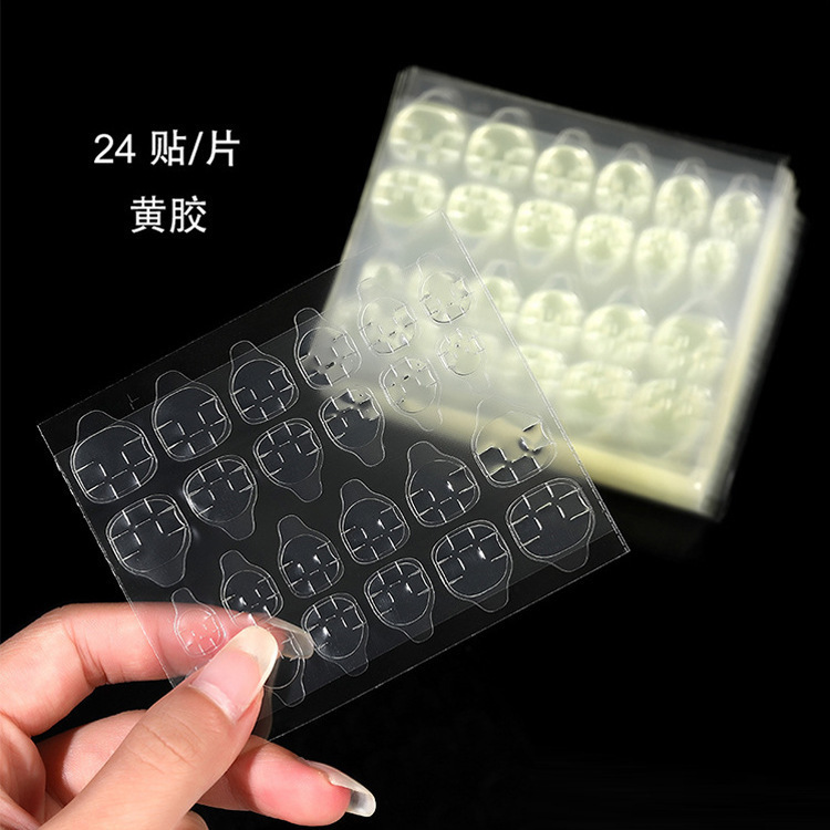 Wearing nail tool kit nail tool material bag glue giant sticky jelly glue solid glue 4-piece set of 5-piece suit