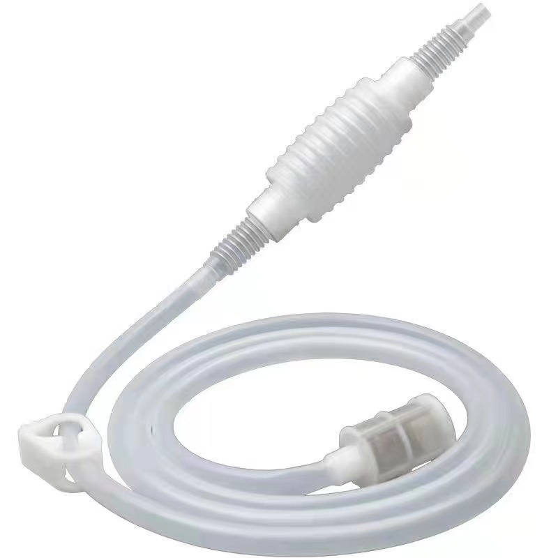 Wine and Oil Pumping Silicone Hose Wine Tube Siphon Food Grade Pumping Hand Filter Liquor Brewing Wine Pumping