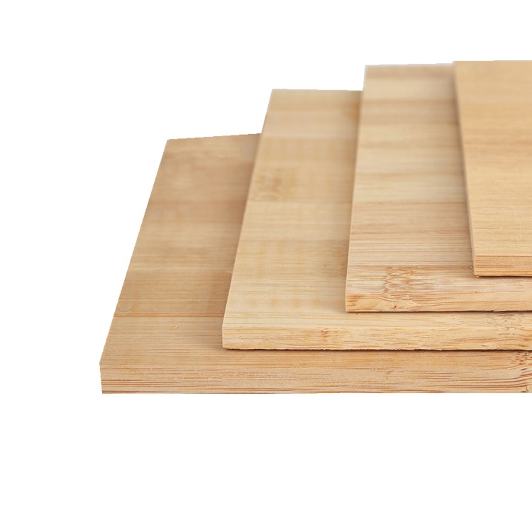 Flat Bamboo Board Carbonized Flat-Pressed Bamboo Board 4-30mm Bamboo Box Crafts Material Non-Cracking Environmentally Friendly Building Materials