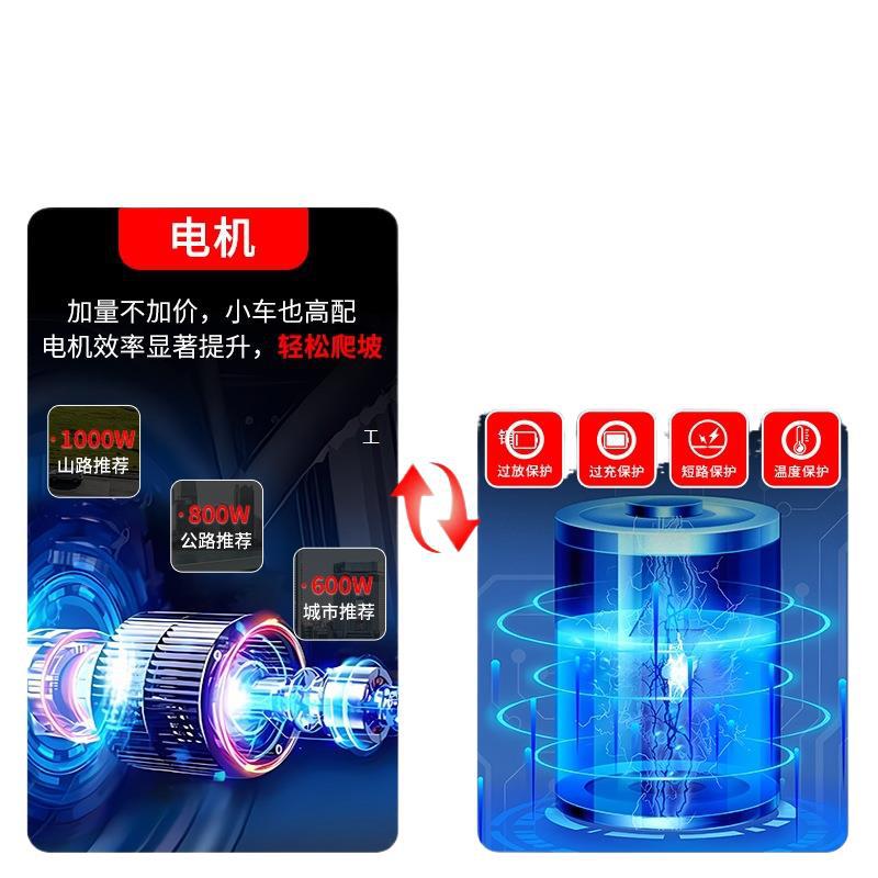 New Electric Tricycle for Home Use, Small Electric Vehicle for Picking up and Dropping Off Children, Women's Electric Tricycle, Electric Tricycle for the Elderly, Mobility Scooter