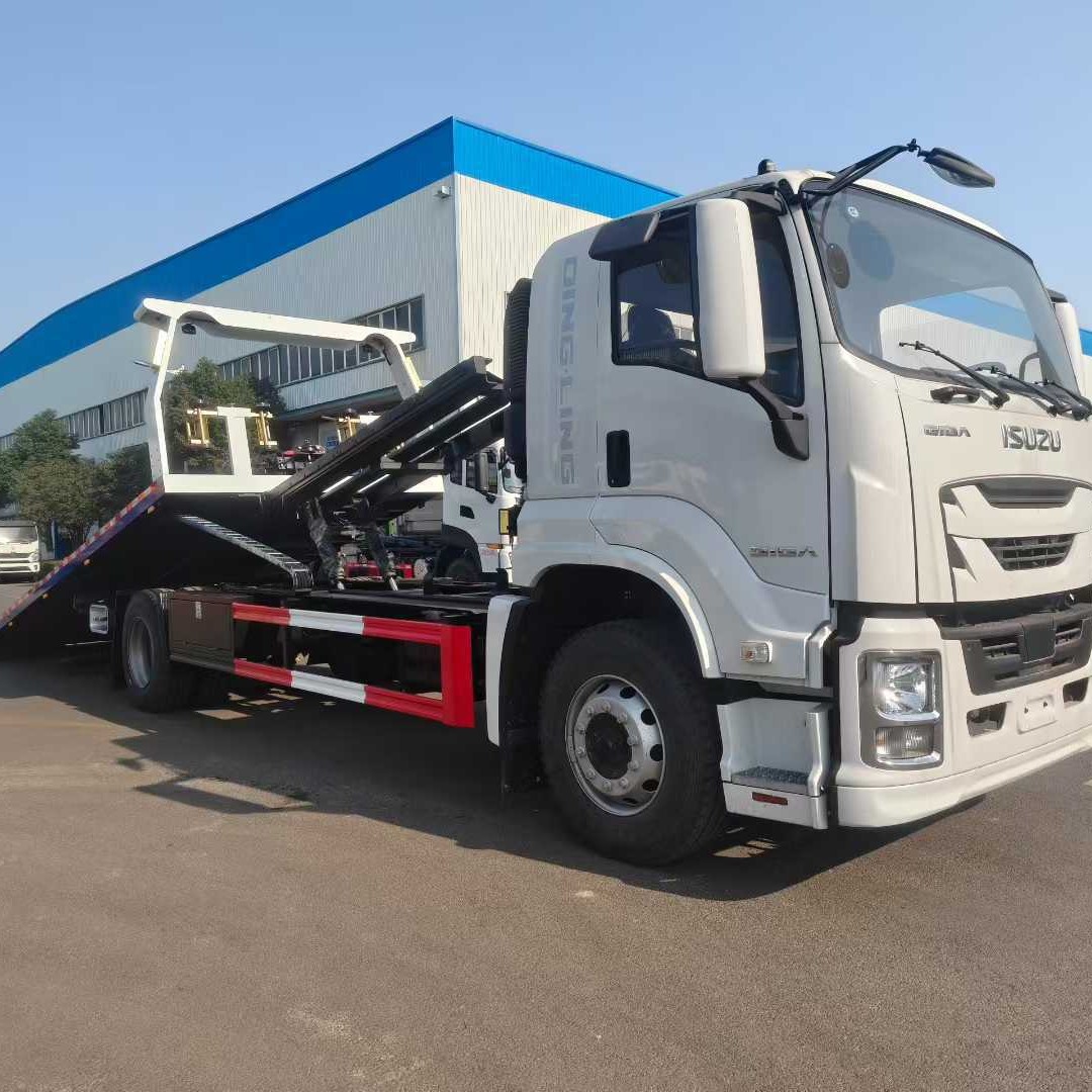 Экспортный тягач Isuzu10, прямая поставка спасательного автомобиля Qingling Isuzu на 10 тонн