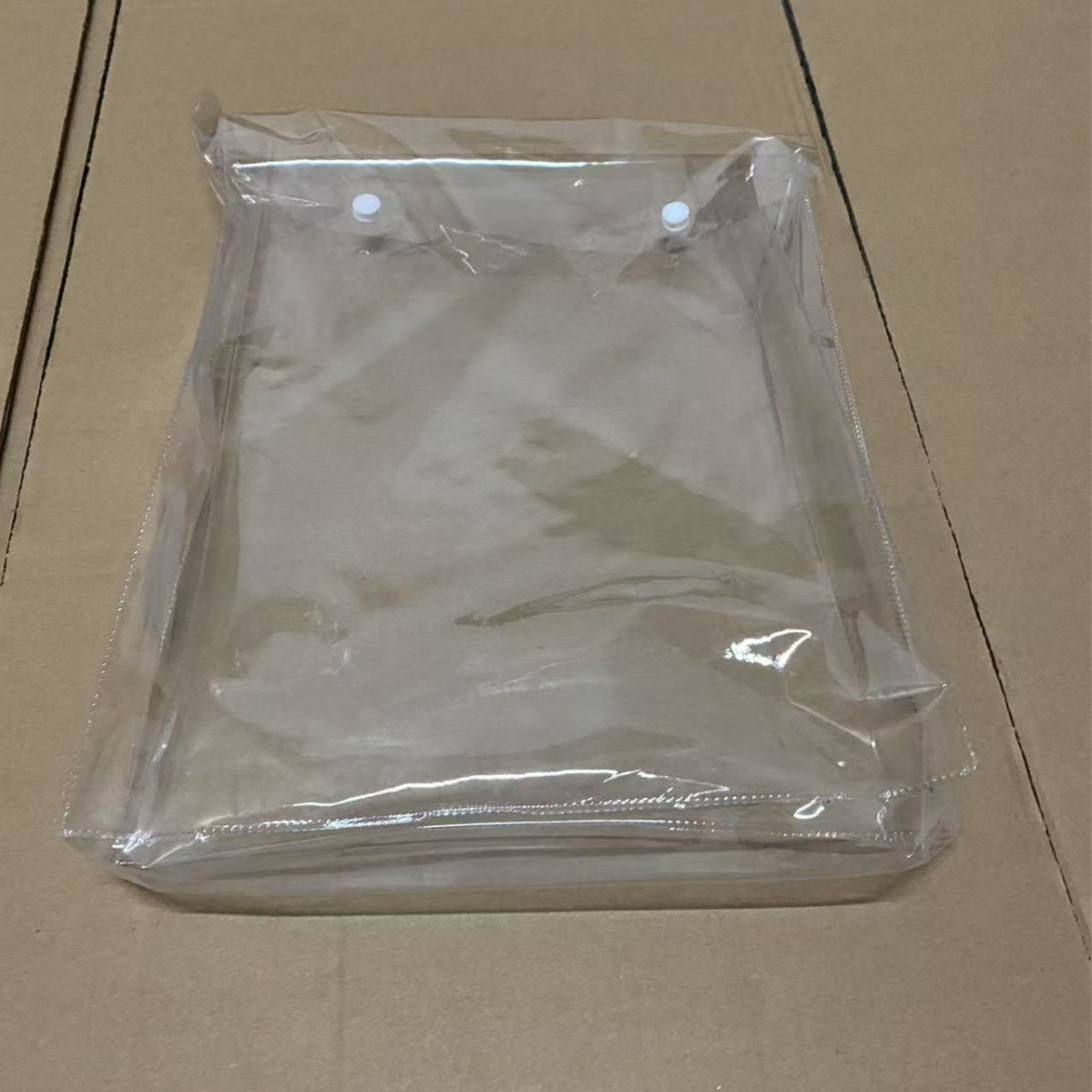 pvc transparent four-piece packing bag handbag bedding bag home textile special quilt cover sheet outer packing bag