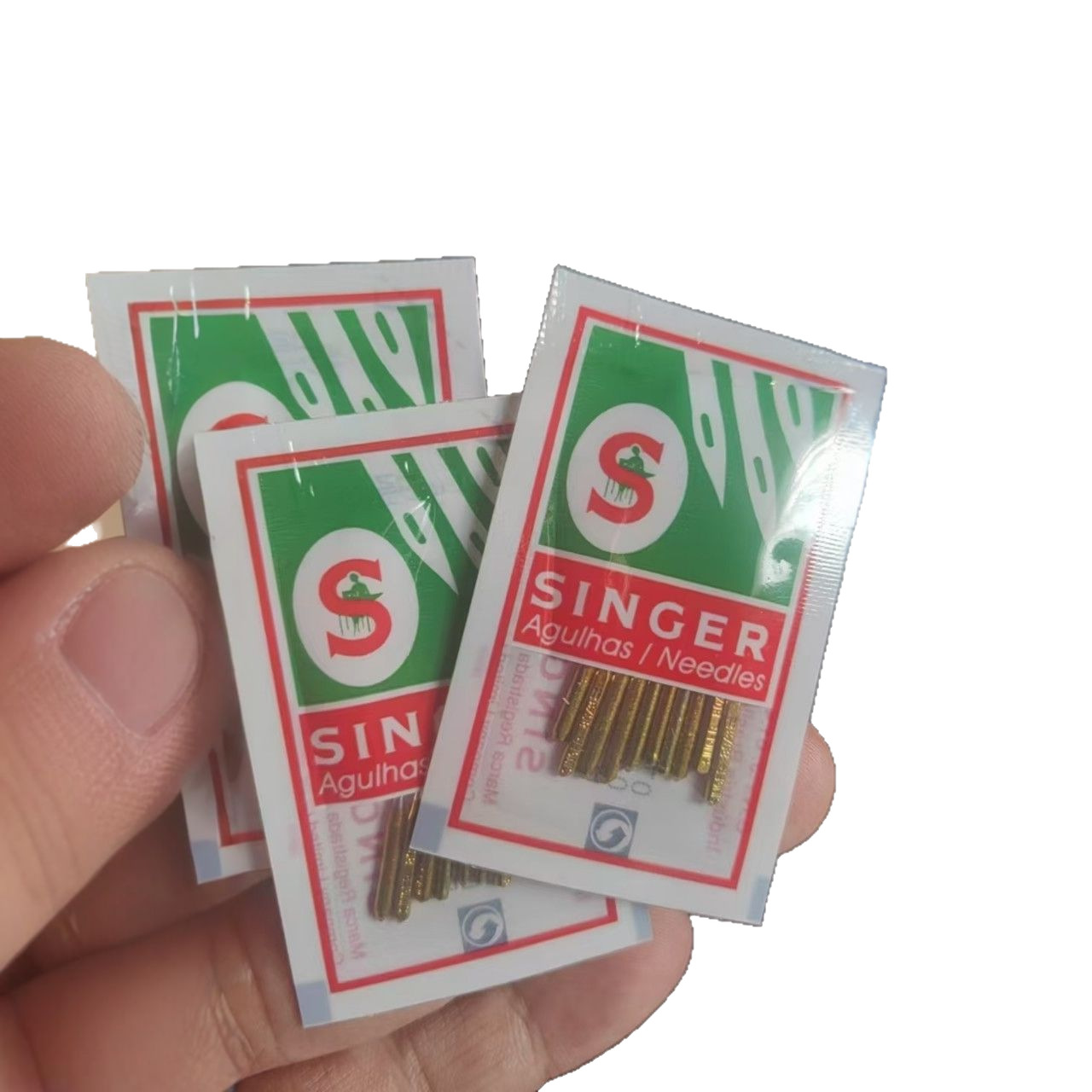 SINGER Shengjia original machine needle household multifunctional sewing machine overlock sewing machine anti-jumper gold tail needle HAX1 gold needle