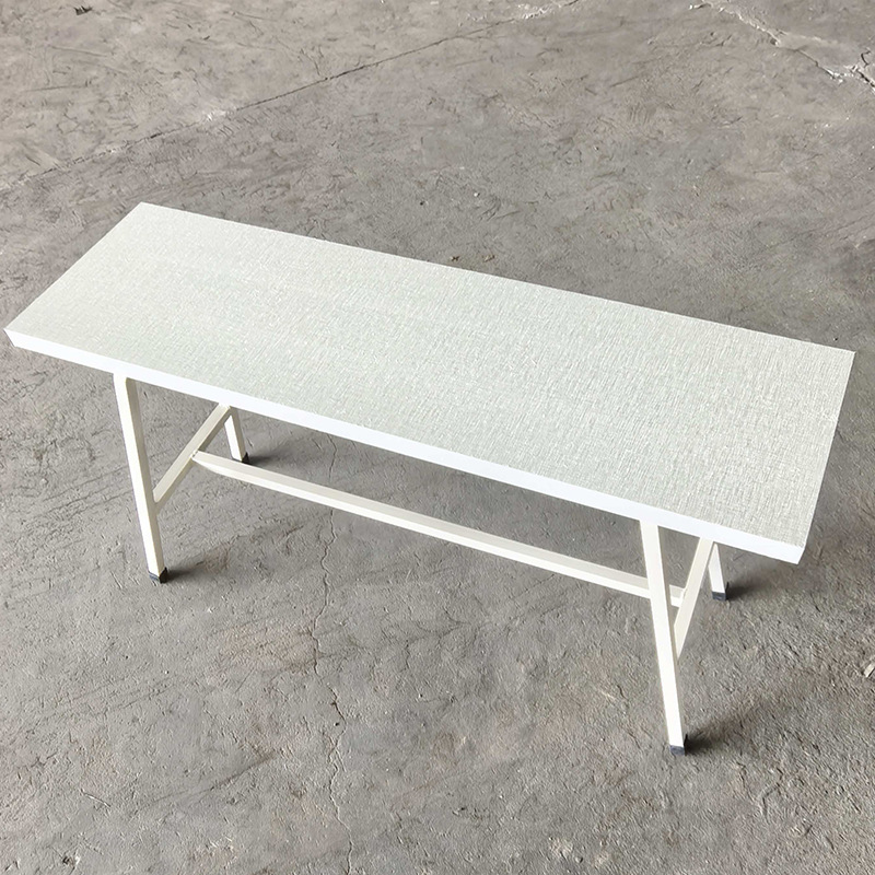 Manufacturers Supply Clothing Factory Supporting Work Benches, Inspection Benches, School Cafeteria Benches, Spray-Painted Square Benches, Workshop Benches